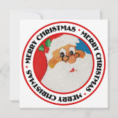 Vintage afrikanische feiertagskarte (Vorderseite)