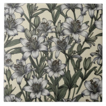 Vintage afrikanische Lily-Blume