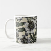 Vintage afrikanische Lily-Blume Kaffeetasse (Links)
