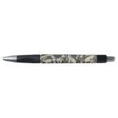 Vintage afrikanische Lily-Blume Kugelschreiber (Vorderseite)