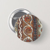 Vintage afrikanische Motist Art Print Button (Vorne & Hinten)