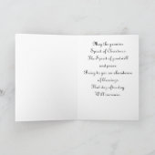 Vintage Afrikanische Weihnachtskarte Feiertagskarte (Innenseite)