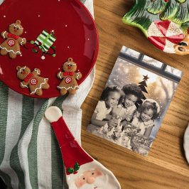 Vintage Afrikanische Weihnachtskarte Feiertagskarte