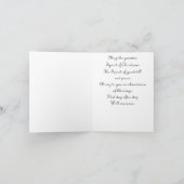 Vintage Afrikanische Weihnachtskarte Feiertagskarte (Innenseite)