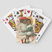 Vintage Afroamerikaner Spielkarten (Rückseite)
