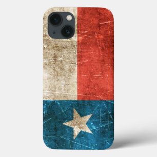 Vintage Aged and Scratched Flag of Texas Case-Mate iPhone Hülle