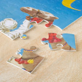 Vintage ägyptische Luftreisewerbung Puzzle (Seite)