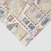 Vintage Airmail-Abenteuer (2) Seidenpapier (Detail)