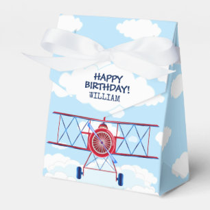 Vintage Airplane Airshow Geburtstagspartei Geschenkschachtel