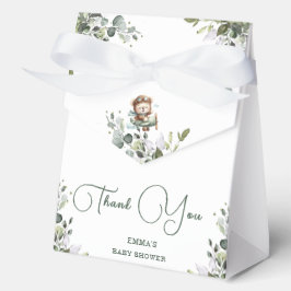 Vintage Airplane Teddy Bear Baby Shower Geschenkschachtel