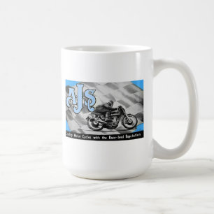 Vintage AJS-Motorräder Kaffeetasse