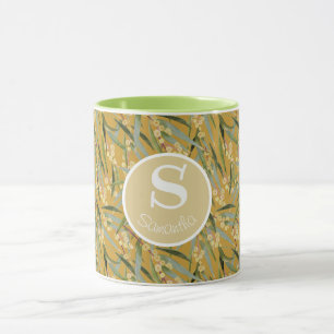 Vintage-Akazienmuster Tasse