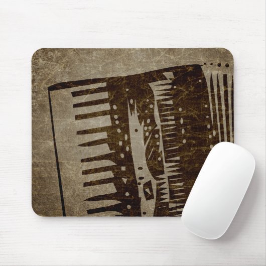 Vintage Akkordeon Mousepad (Mit Mouse)