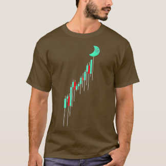 Vintage Aktienkarte des Crypto Trading Hodl an das T-Shirt