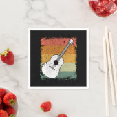Vintage Akustik Gitarrenspielgitarre - Geschenk Serviette (Beispiel)