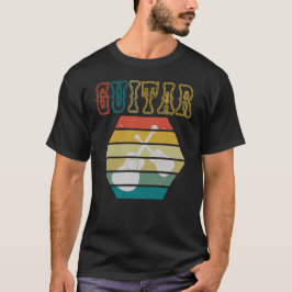 Vintage akustische Gitarre T-Shirt