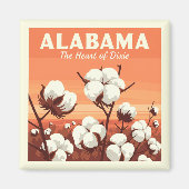 Vintage Alabama Magnet (Vorne)