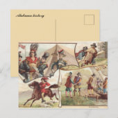 Vintage Alabama  Postkarte (Vorne/Hinten)
