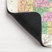 Vintage Alabama Staat Map (1827) Mousepad (Ecke)