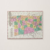 Vintage Alabama Staat Map (1827) Puzzle (Horizontal)