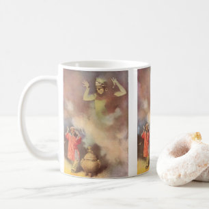 Vintage Aladdin und der Flaschengeist, Godwin Kaffeetasse