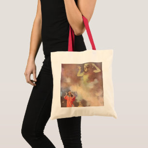 Vintage Aladdin und der Flaschengeist, Godwin Tragetasche