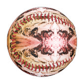 Vintage Alaska eskimo Malamute Schlittenrennen Min Baseball (Vorderseite Links)