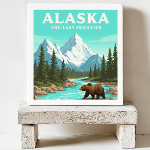 Vintage Alaska Fliese