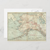 Vintage Alaska-Karte Postkarte (Vorne/Hinten)