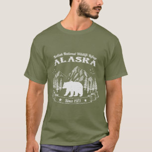 Vintage-Alaska-Kodiak-Bär-T-Shirt T-Shirt
