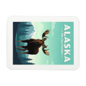 Vintage Alaska Magnet (Horizontal)