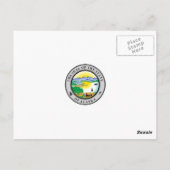 Vintage Alaska Postkarte (Rückseite)