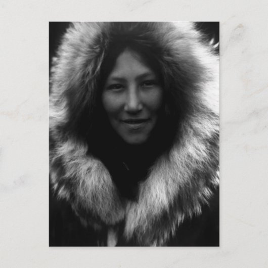Vintage Alaska Postkarte (Vorderseite)