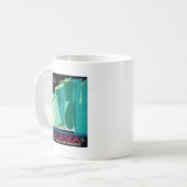 Vintage alaskische Reise Kaffeetasse (Vorderseite Links)