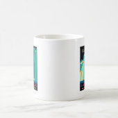 Vintage alaskische Reise Kaffeetasse (Mittel)