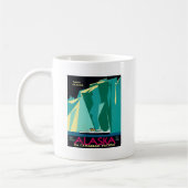 Vintage alaskische Reise Kaffeetasse (Links)