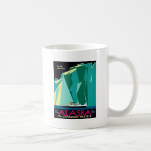 Vintage alaskische Reise Kaffeetasse