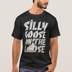 Vintage Alberne Gänse auf dem Lose Foolish Duck Hu T-Shirt