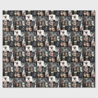 Vintage Albträume Haunting Puppen Roll Geschenkpapier