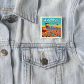 Vintage Albuquerque New Mexico Button (Beispiel)