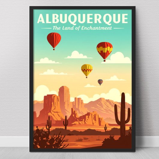Vintage Albuquerque Poster