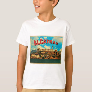 Vintage Alcatraz Insel T-Shirt