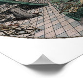 Vintage AlchemikalienIllustration Poster (Ecke)