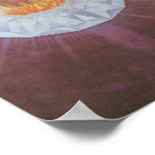 Vintage AlchemikalienIllustration Poster (Ecke)