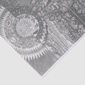 Vintage Alchimie Astrologische Illustration Seidenpapier (Ausschnitt)