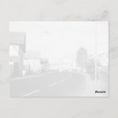 Vintage Algerien Algier Straßenbau Postkarte (Rückseite)