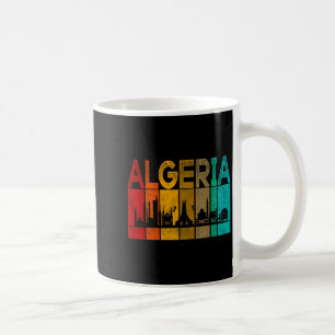 Vintage Algerien Ich liebe Algerien Karte Algerien Kaffeetasse