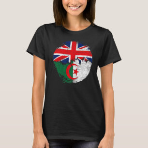 Vintage Algerier mit britischen Flaggenwurzeln Alg T-Shirt