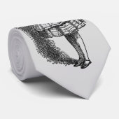 Vintage Alice Adventures in Wonderland Krawatte (Gerollt)