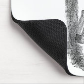 Vintage Alice Adventures in Wonderland Mousepad (Ecke)